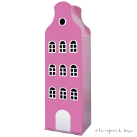 Armoire maison Amsterdam cloche - Rose